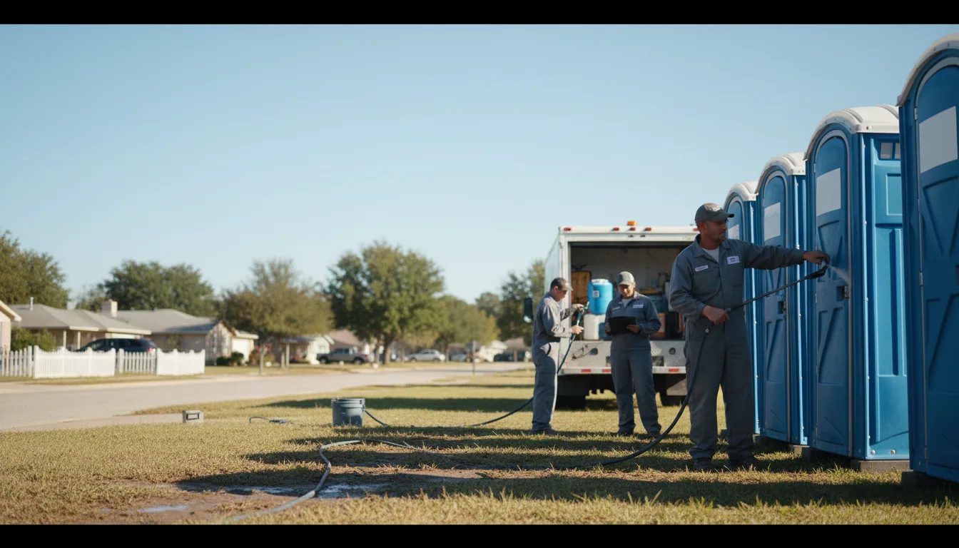 Long-Term Portable Toilet Rental in Alamo, GA near me